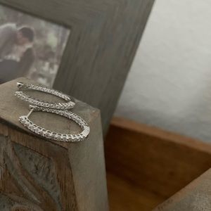 New- Never Worn diamond earrings